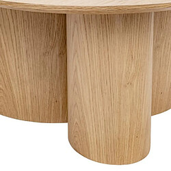 Atmosphera Table basse ronde - Naturel
