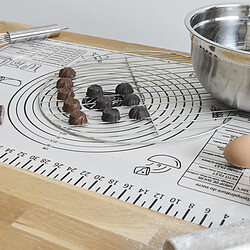 Avis Paris Prix Tapis de Pâtisserie Gradué Anti Adhésif 40x60cm Gris