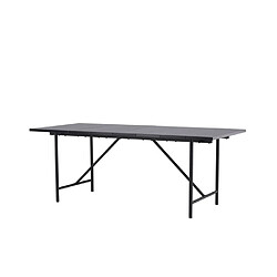 Acheter Paris prix table à manger Astrid - Noir