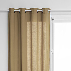Atmosphera Rideau à Oeillets Everly 135x240cm Beige Lin