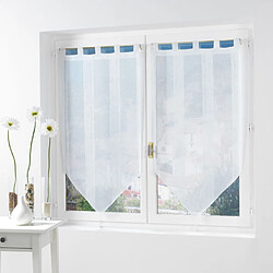 Paris Prix Paire de Voilages Salina 60x160cm Blanc