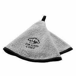 Paris Prix Essuie-Main en Éponge Grand Chef 60cm Blanc