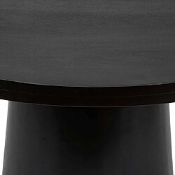 Atmosphera Table à Manger en Bois Boki 120cm Noir