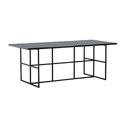 Paris Prix Table à Manger Design Leif 200cm Noir