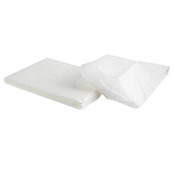 Paris Prix Lot de 100 Serviettes en Papier Distributeur 9x13cm Blanc