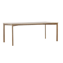 Paris prix Table à manger rectangulaire - Naturel