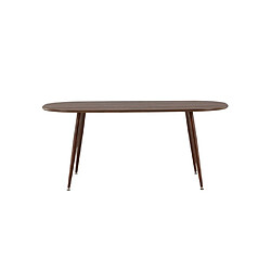 Avis Paris prix Table à manger ovale - Marron