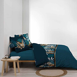 Paris Prix Parure de Lit 3 Pièces Alianor 240x220cm Bleu