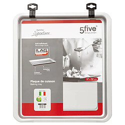 Five Simply Smart Plaque en Métal Rectangulaire Signature 37cm Noir