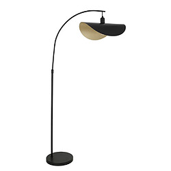 Home Deluxe Lampe à arc design RONA - noir/or