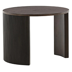 Paris prix Table basse ronde - Marron