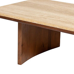 Atmosphera Table basse bois - Marron