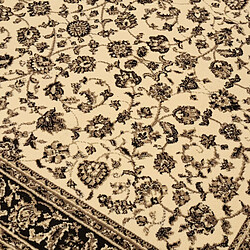 UnAmourDeTapis Un amour de tapis LYN1 NOMED - 140x200 cm - Beige pas cher