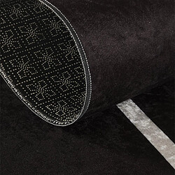 Avis UnAmourDeTapis Un amour de tapis LYN11 IMP - 120x170 cm - Noir