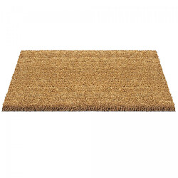 Acheter UnAmourDeTapis Paillasson 100x300 tissé en coco motif uni ECO COCO beige