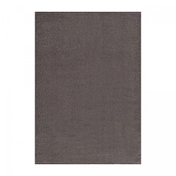 un amour de tapis tapis chambre 120x170 tissé gris rectangle motif uni NOSSA