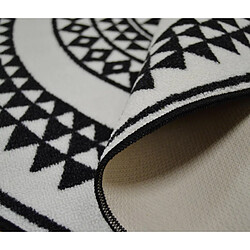 Avis UnAmourDeTapis Tapis rond Ø100cm tissé pour chambre UTOPIA