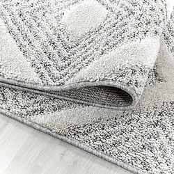 UnAmourDeTapis Un amour de tapis PISTIOUM - 120x170 cm - Gris pas cher