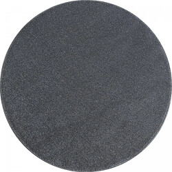 UnAmourDeTapis Tapis rond Ø200cm tissé motif uni pour salon SOULA