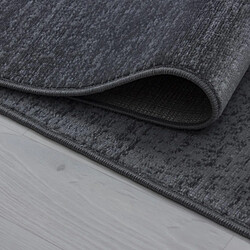 Acheter UnAmourDeTapis tapis chambre 160x230 tissé gris foncé et gris clair rectangle motif enfant