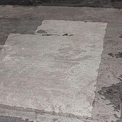 Avis UnAmourDeTapis Tapis kilim 240x300 rectangle tissé en coton gris motif abstrait TRIGREY
