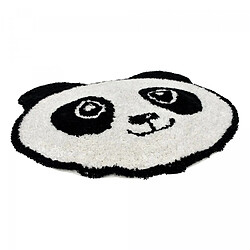 Acheter UnAmourDeTapis Tapis enfant Ø80cm en coton Lavable 30° PANDA blanc et noir