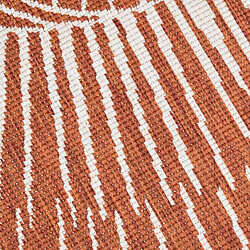 Avis UnAmourDeTapis Un amour de tapis LYN2 B ROND REVERSIBLE - Ø160 cm - Marron