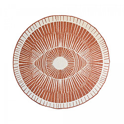 Acheter UnAmourDeTapis Un amour de tapis LYN2 B ROND REVERSIBLE - Ø160 cm - Marron