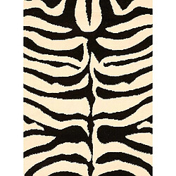 Avis UnAmourDeTapis Un amour de tapis Zebre - 140x200 cm - Noir