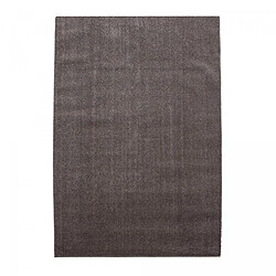 UnAmourDeTapis tapis cuisine 80x150 tissé marron rectangle motif uni SOULA