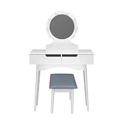 Home deluxe Coiffeuse Miranda - Blanc