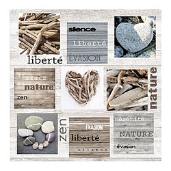 Paris Prix Lot de 20 Serviettes en Papier Liberté 33x33cm Naturel
