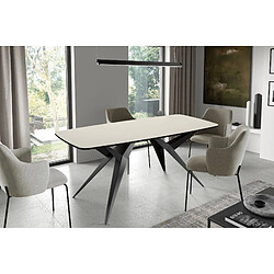 Wfl group Table à manger Trax ovale - Cachemire