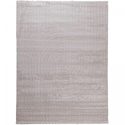 un amour de tapis Tapis salon 200x290 LYN9 E Beige, tapis ton sur ton moderne