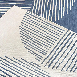 Acheter UnAmourDeTapis Un amour de tapis AV réversible - 120x170 cm - écru
