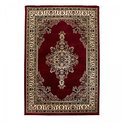 UnAmourDeTapis Tapis orient 160x230 rectangle rouge tissé motifs orientaux BISKO 2