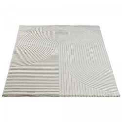 UnAmourDeTapis Un amour de tapis LYN9 B - 200x290 cm - écru pas cher