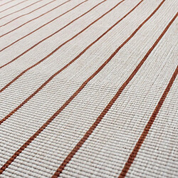 UnAmourDeTapis Un amour de tapis An reversible - 200x290 cm - Écru pas cher