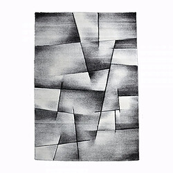 UnAmourDeTapis Tapis salon LYN8 ULTIMA Gris 80x150 en polypropylène doux et soyeux