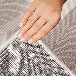 UnAmourDeTapis Tapis exterieur 160x160 cm Rond Beige DINAV pas cher