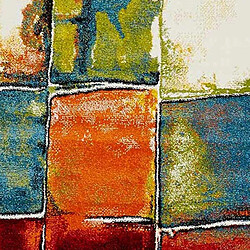Acheter UnAmourDeTapis tapis salon 200x290 tissé multicolore rectangle motif géométrique LYN8 BELO 2