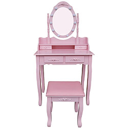 Home Deluxe Coiffeuse ROSY Rosa