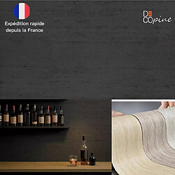 Decopine – Panneaux muraux souples effet Travertin Noir