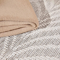 Acheter UnAmourDeTapis Tapis exterieur 160x160 cm Rond Beige DINAV