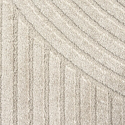 UnAmourDeTapis Un amour de tapis LYN9 B - 140x200 cm - Beige pas cher