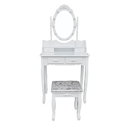 Home deluxe Coiffeuse de chambre - Blanc