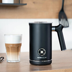 Home Deluxe Mousseur à lait ROYAL - Noir mat