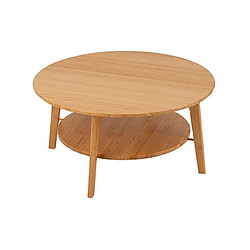 Mes Table basse ronde bambou - naturel