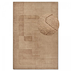 un amour de tapis Tapis salon 160x230cm Laine Beige CHARLOTTE