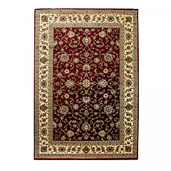 UnAmourDeTapis Tapis orient 240x340 rectangle rouge tissé motifs orientaux BISKO 1